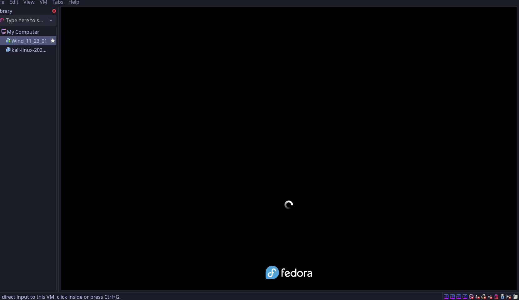 start fedora